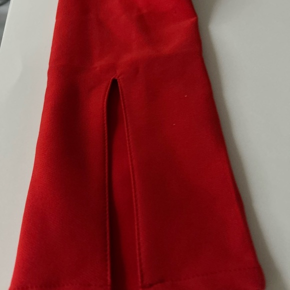 H&M Red Ruched Crop Top - Picture 7 of 9